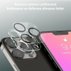 ALLY İPhone 13 Pro-13 Pro Max 3D Full Tempered Glass Cam Kamera Koruyucu-(5775)