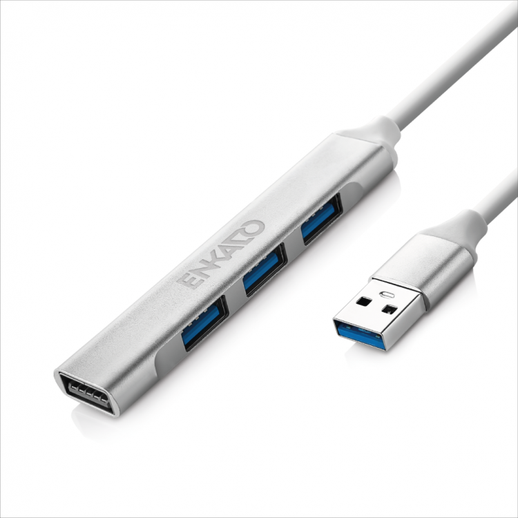ENKADO EKD-UH60 USB3.0 to 3xUSB 2.0 1xUSB 3.0 Metal USB HUB(1923)