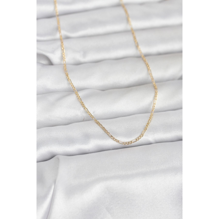 CM 14K Gold Renk 60 cm Zincirli Kadın Kolye 5886