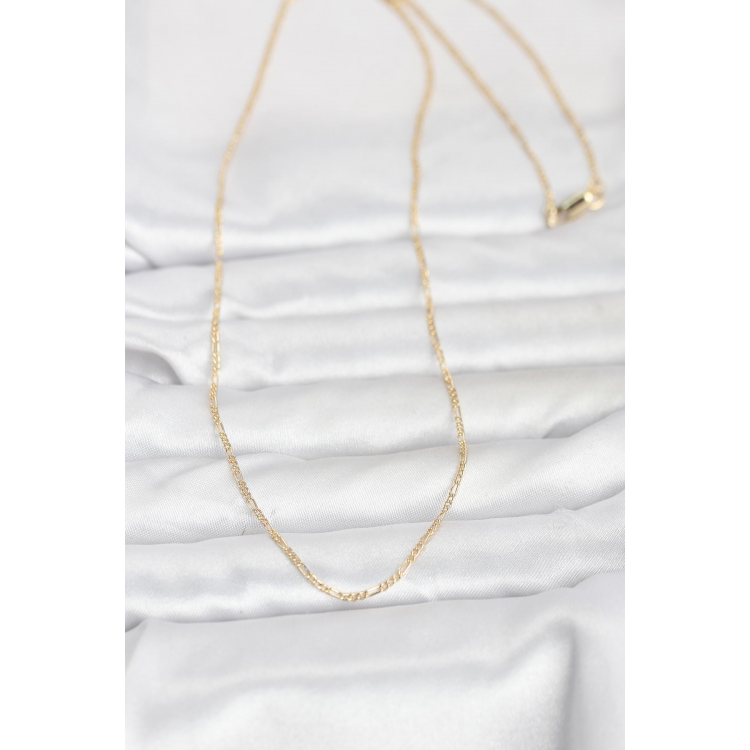 CM 14K Gold Renk 60 cm Zincirli Kadın Kolye 5886