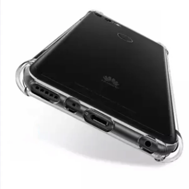 Huawei Y9 2018 Anti-Drop Darbe Emici Silikon Kılıf-(5775)