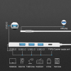 ALLY ADS-301A Usb 3.0 4 Usb Port Adaptör Hub Çoklayıcı 1 type C-(5775)