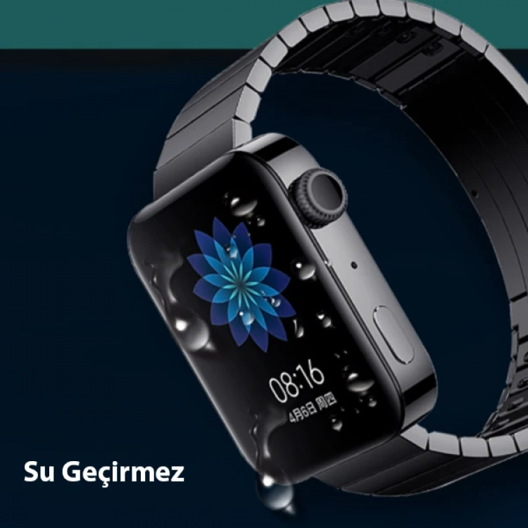 Ally OPPO Realme Watch 3D Full Kaplama Ekran Koruyucu PET+PMMA-(5775)
