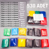 Ally 5 Renk Makaron Isı İle Daralan Kablo Seti 530 Adet 8 Boy Set-(5775)