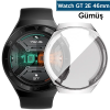 Ally Huawei Watch GT2E 46mm 360 Koruma Ultra İnce Silikon Kılıf-(5775)
