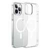 Baseus Crystal iPhone 12 Pro Max Kılıf Magsafe Uyumlu Manyetik Kılıf-(5775)