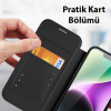 Dux Ducis iPhone 14 Plus 6.7 Kılıf Skin X Pro Series MagSafe Kapaklı Kılıf Folio Case-(5775)