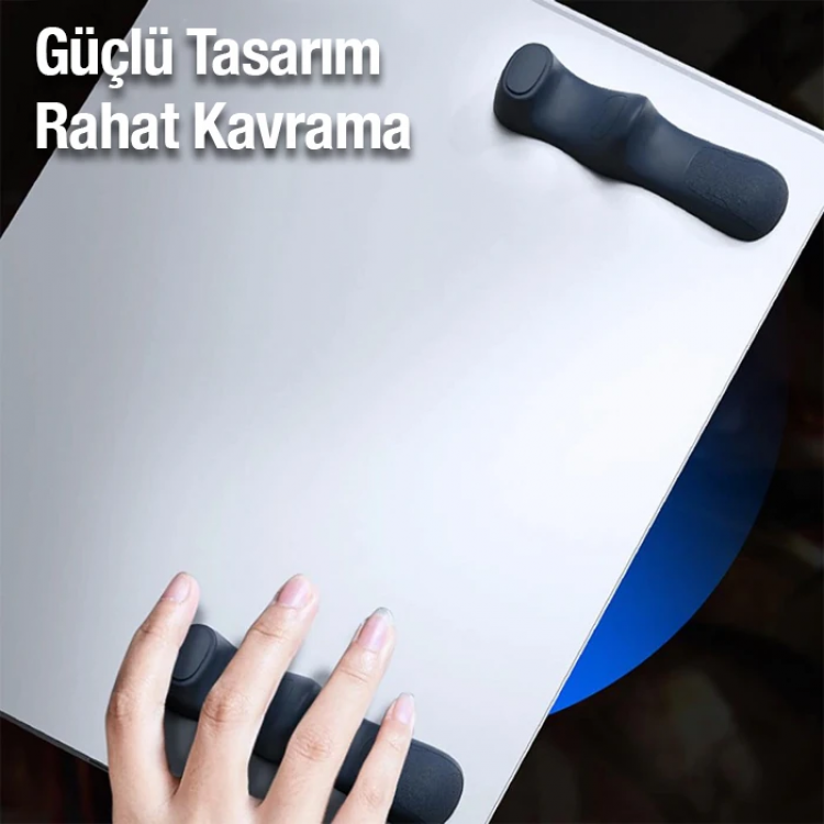 Memo PB02 2 Adet Tablet İçin Yapışkanlı Silikon Oyun Yardımcı Tutma Kolu-(5775)