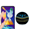 ALLY SM Galaxy M11  Full Glue Tempered Cam Ekran Koruyucu-(5775)