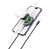 HOCO CW50 15W AirPods + Apple Watch+iPhone 3in1 Kablosuz Manyetik Hızlı Şarj Aleti-(5775)