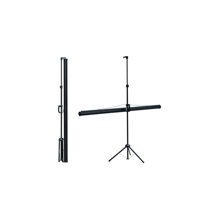 Codegen TX-24 TRIPOD PROJEKSİYON PERDESİ 240X200 (Arkası Siyah Fonlu - Taşınabilir Ayaklı Model)(1923)
