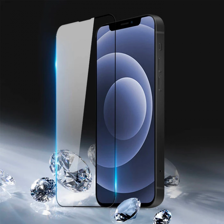 Dux Ducis  iPhone 13 Mini 5.4inç Tempered Cam Ekran Koruyucu 10D Full Kaplama-(5775)