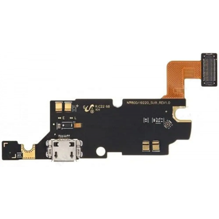 Sm Galaxy Note N7000 İ9220 İçin Şarj Soket Ve Mikrofon Filmi-(5775)