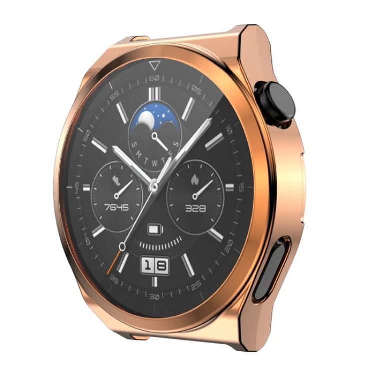 Ally Huaewei Watch GT 3 Pro 43mm Kılıf 360 Full Koruma Ultra İnce Silikon Kılıf-(5775)
