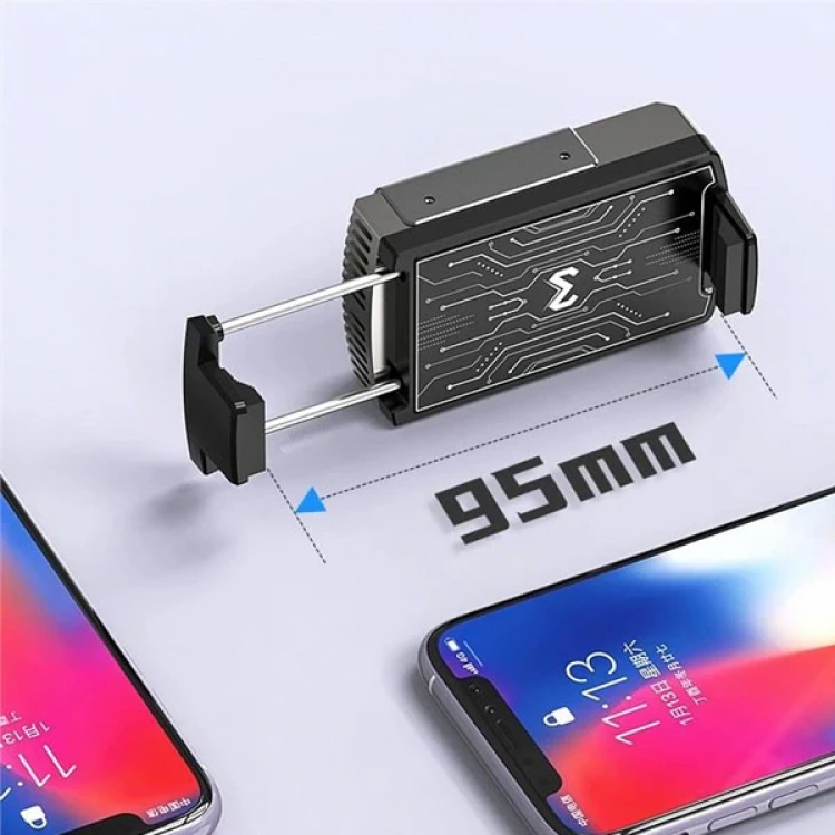 MEMO DL08 Yarı İletken Telefon Soğutma Fanı Radyatör Soğutucu-(5775)