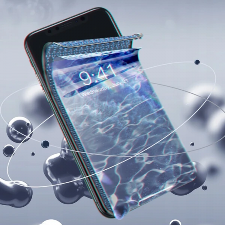 Baseus 0.25MM İPhone 11 Pro- XS-X 3D Curved Full Kaplama Kırılmaz Cam Ekran Koruyucu-(5775)
