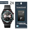 Gor Huawei Watch Magic 2 Darbe Emici Ekran Koruyucu 2 Adet Set-(5775)