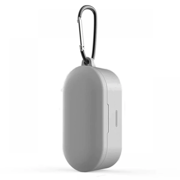 QCY T1S/T2C Bluetooth Kulaklık İçin Silikon Koruma Kılıf+ Anahtarlık-(5775)