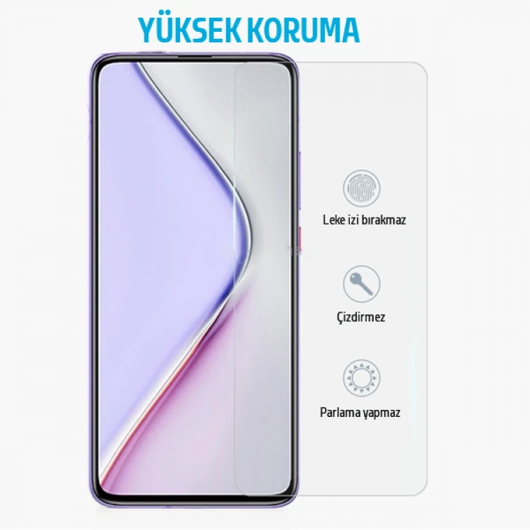 Xiaomi Redmi K40/K40 Pro/K40 Pro+/Mi 11i/Poco F3 Tempered  Cam Ekran Koruyucu-(5775)