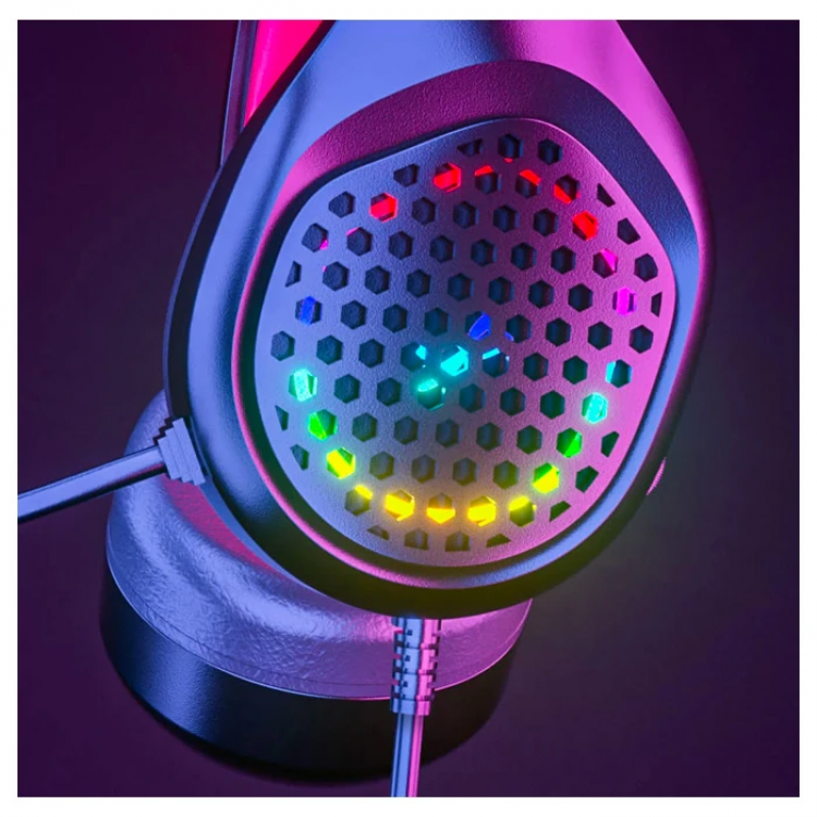 XMOWi R1 Gaming Mikrofonlu RGB Oyuncu Kulaklığı PC- Dizüstü  Ve Ps4-(5775)