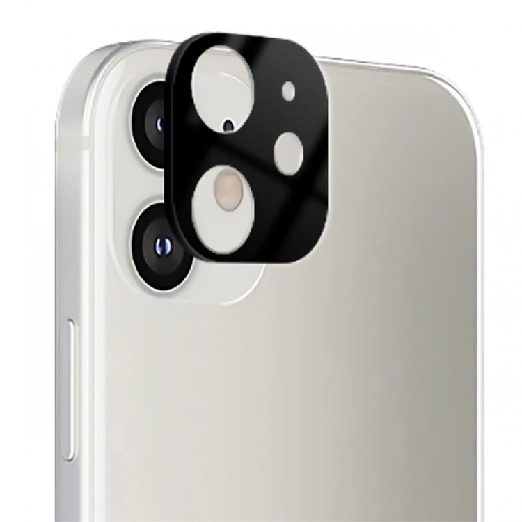İPhone 12 Mini 3D full Kaplama Tempered Cam Kamera Koruyucu-(5775)