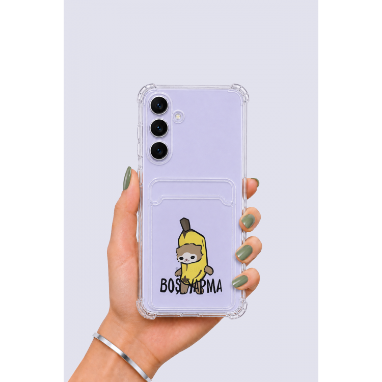 Samsung Galaxy S25 FE Kartlıklı Boş Yapma Desenli Kılıf