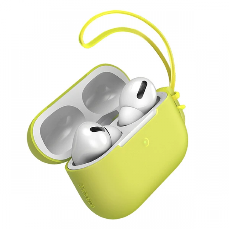 Baseus Let''s go Jelly Lanyard AirPods Pro Silica Gel Koruma Kılıfı-(5775)