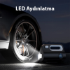Ally ST-5523 LED Işıklı Taşınabilir Hava Pompası Kompresör Araç Lastik Şişirme Makinesi-(5775)
