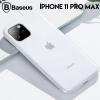 Baseus Jelly Liquid Silica Gel iPhone 11 Pro Max 6.5 Kılıf Şeffaf Sıvı Silikon Kılıf-(5775)