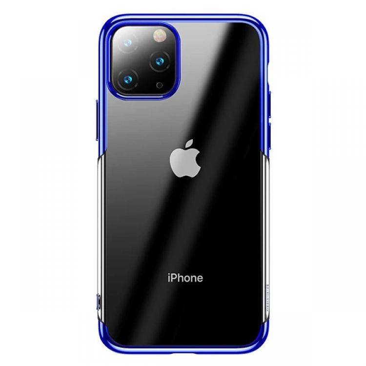 Baseus Glitter Case İPhone 11 Pro 5.8  Şeffaf Lüx Silikon Kılıf-(5775)