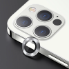 USAMS İphone 12 Pro Max 3D Metal Çerçeveli Kamera Lens Koruyucu-(5775)