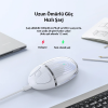 Dux Ducis CM Series Kablosuz Bluetooth 2.4GHz Şeffaf Mouse-(5775)