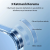 Baseus SuperCeramic Series iPhone 14 6.1 Koruyucu Cam Kılıf + Full Tempered Ekran Koruyucu Set-(5775)
