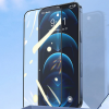 Baseus İPhone 12/12 Pro 6.1 Ekran Koruyucu 0.3MM Full Anti Blue Light Tempered Cam Ekran Koruyucu 2A-(5775)