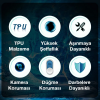 OPPO Reno 6 Kılıf Kamera Korumalı Ultra İnce Şeffaf Silikon Kılıf-(5775)
