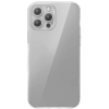 Baseus iPhone 15 Pro Max Schott Serisi Şeffaf Silikon Kılıf + Tempered Ekran Koruyucu Set-(5775)