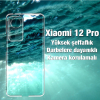 Ally Xiaomi 12 Pro Kılıf Kamera Korumalı Ultra İnce Şeffaf Silikon Kılıf-(5775)