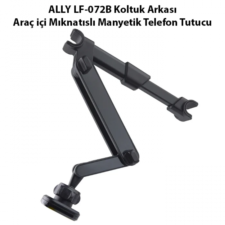 ALLY LF-072B Koltuk Arkası Araç içi Mıknatıslı Manyetik Telefon Tutucu-(5775)