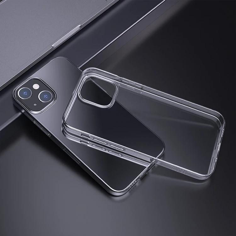 HOCO Light Series TPU iPhone 15 Plus Şeffaf Kılıf-(5775)