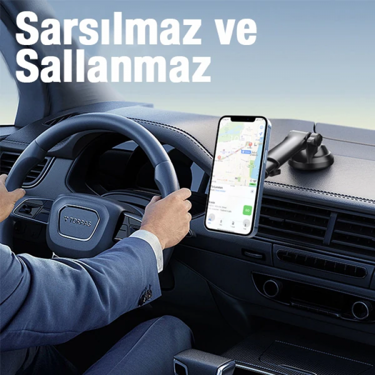 ALLY MA-151C Magsafe Torpido Üstü Araç Tutucu-(5775)