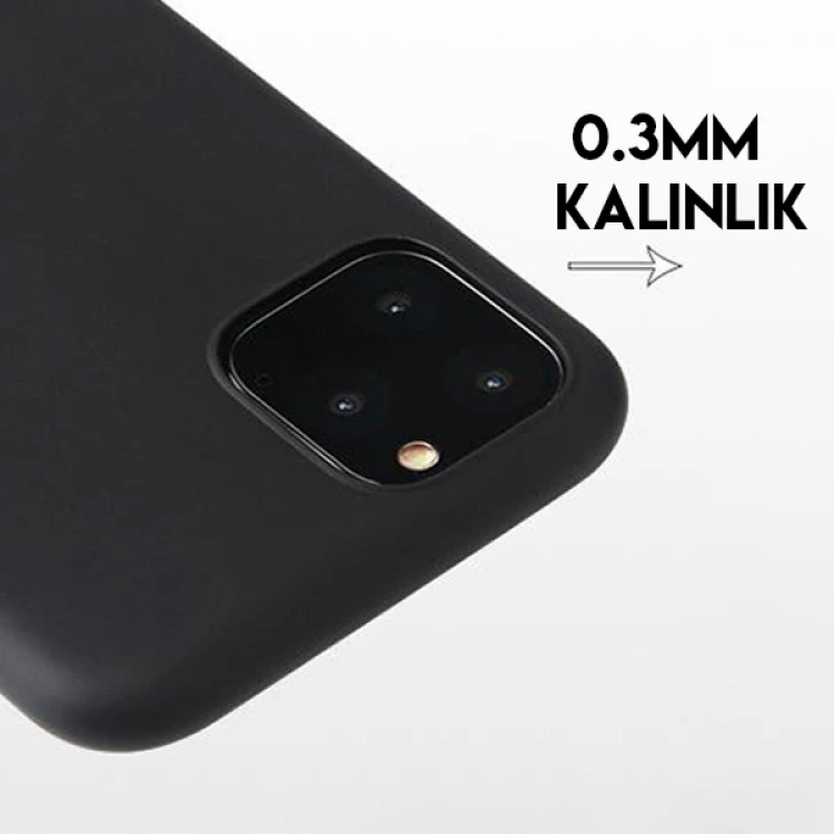 İPhone 11 Pro Max 6.5 inch  Ultra slim Soft Tpu Silikon Kılıf-(5775)