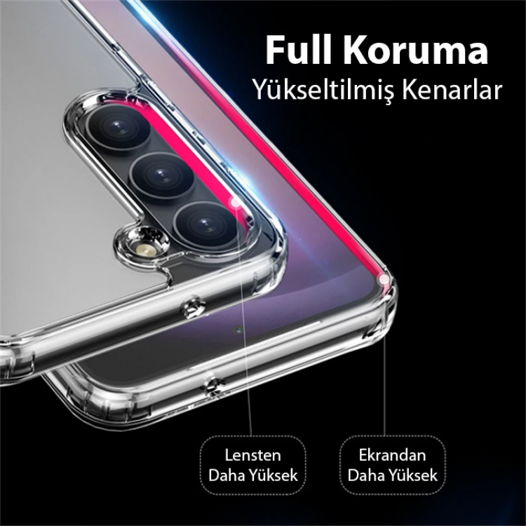 Dux Ducis SM Galaxy S23 Plus Clin Series Shockproof Şeffaf Silikon Kılıf-(5775)