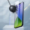 Baseus İPhone 12/12 PRO 6.1 0.3mm Antiblue Cam Ekran Koruyucu 2Adet-(5775)