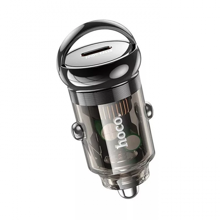 HOCO Z53 Sight Single PD30W Type-C Girişli Araç Çakmaklık Hızlı Şarj Aleti-(5775)