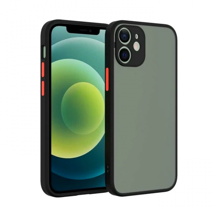 iPhone 12 Mini 5.4inç Kamera Korumalı Premium Silikon Kılıf-(5775)