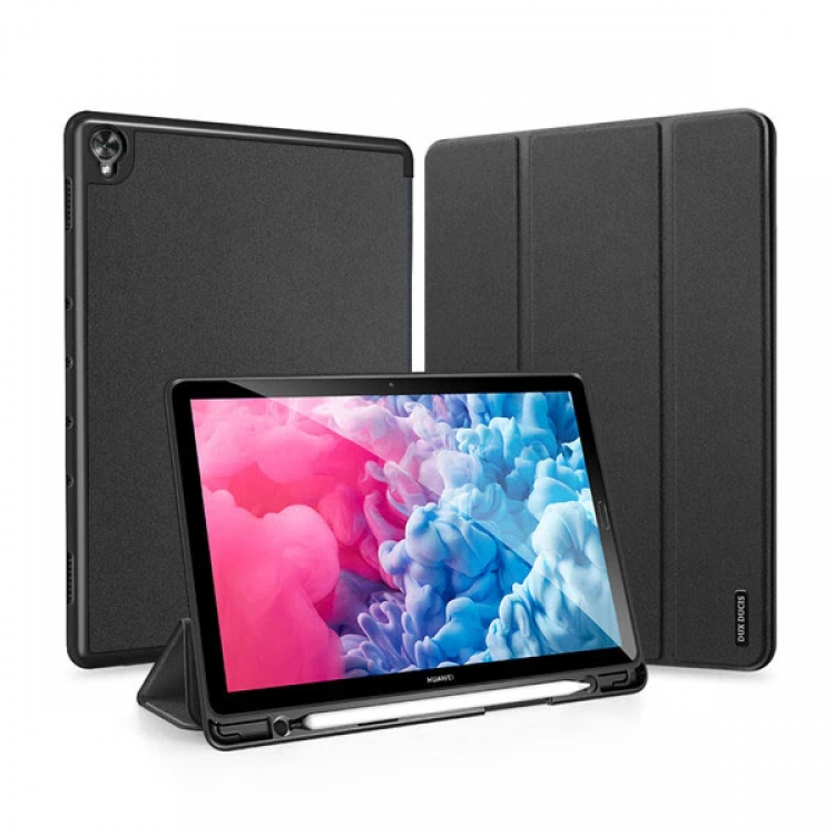 DUX DUCİS Huawei MatePad Pro 10.8 Kılıf Kalem Yerli Soft Tpu Mıknatıslı Domo Kılıf  MediaPad M6-(5775)