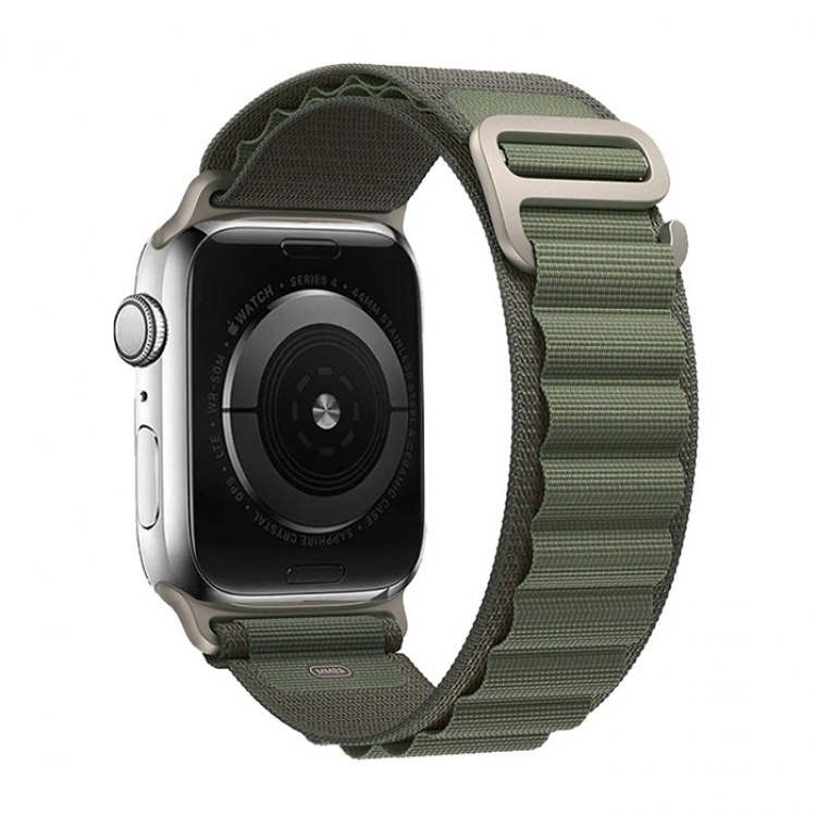 Ally Apple Watch 7-8 45mm 6-5-4 44mm Watch Ultra 49mm Alpine Loop Kayış Kordon 3-2-1 42mm-(5775)