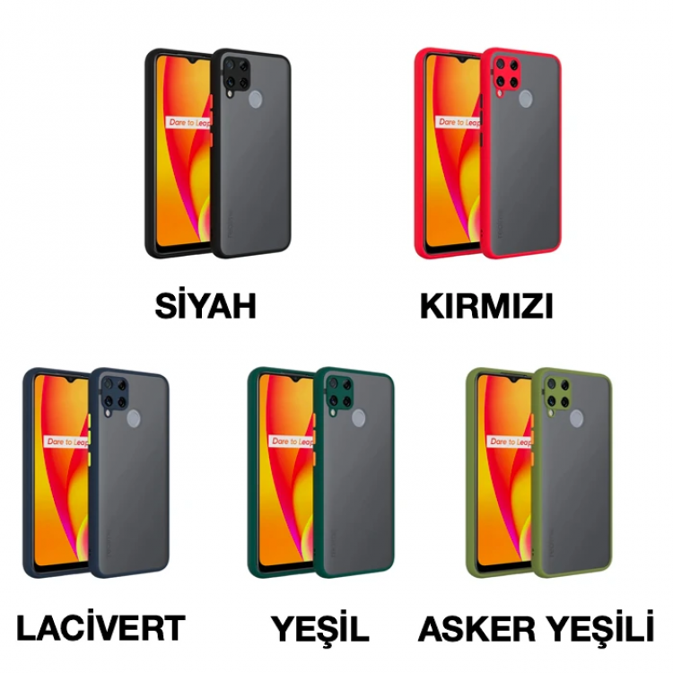 SM Galaxy A12 - M12 - F12 Kamera Korumalı Premium Silikon Kılıf-(5775)
