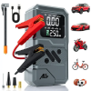 Ally ST-9654 Taşınabilir Göstergeli Araç Lastik Şişirme Ve Starter Akü Takviye Seti-(5775)