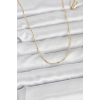 CM 14K Gold Renk Burgu Model 60 cm Kadın Kolye 5886